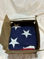 US American Interment Flag 5 X 9  1/2 Feet Valley Forge Original Box New
