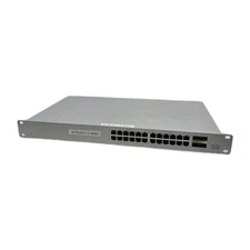 Cisco Meraki MS120-24P-HW 24-Port Gbe PoE Cloud-Managed Switch Used