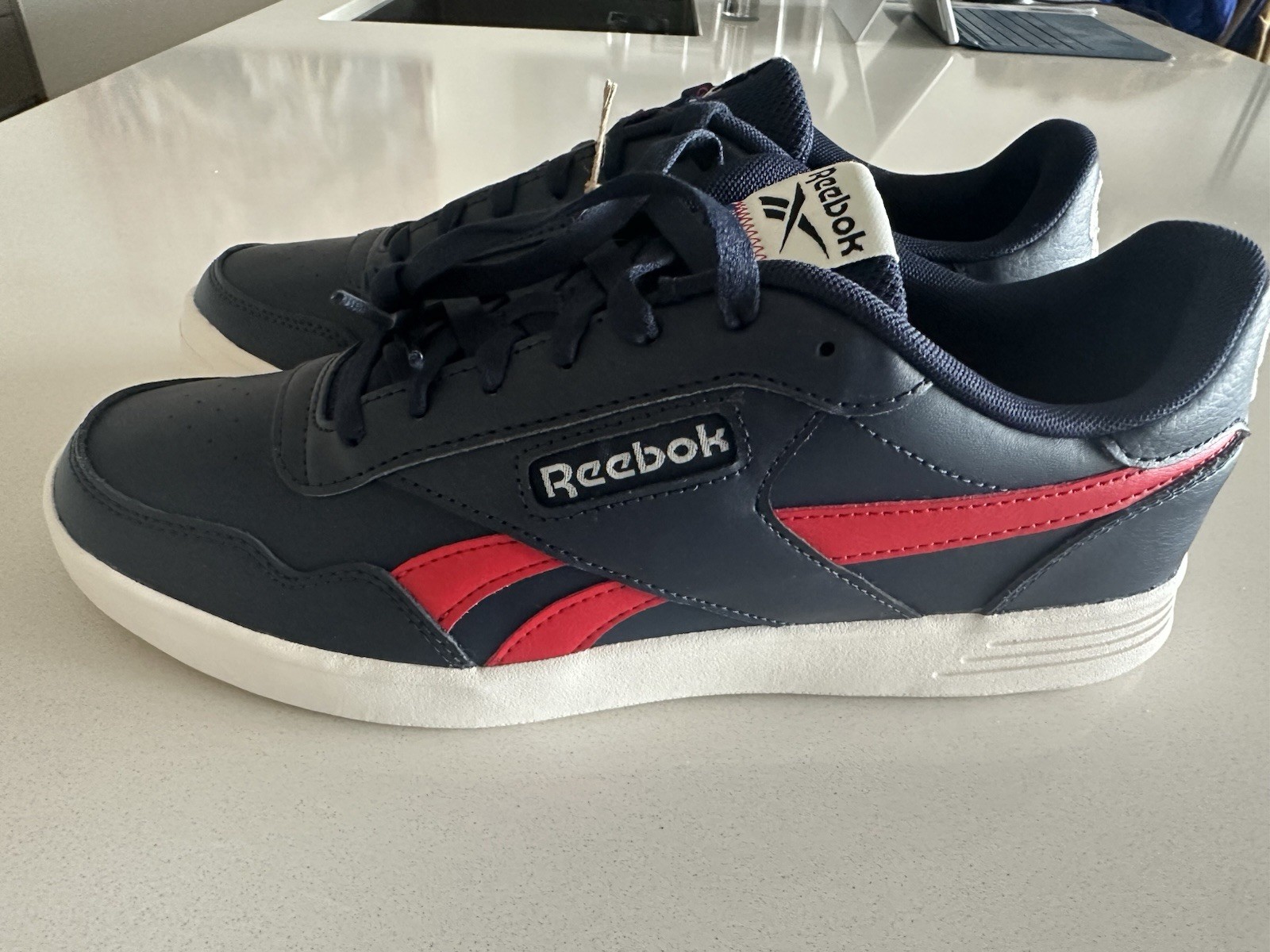 New Reebok Court Advance Men&rsquo;s Athletic Shoe Navy Sneaker 