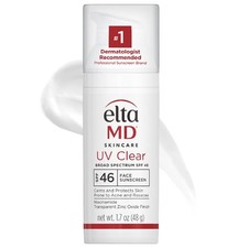 EltaMD UV Clear Face Sunscreen SPF 46, Oil-Free Sunscreen with Zinc Oxide, Derma