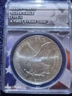 2021 W $1 AMERICAN SILVER EAGLE TYPE 2 ANACS MS70 FIRST STRIKE LABEL ERROR NO W!