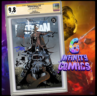 ABSOLUTE BATMAN #19 SS CGC 9.8 🔥 SIGNED AND SKETCHED DEXTER SOY
