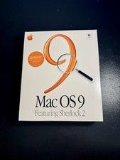 Mac OS 9 with Sherlock 2 in original box with paperwork (Read Description!)