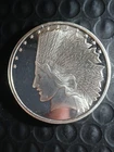 1 Oz Silver Round .999 fine Indian Head Design Proof Like Uncirculated