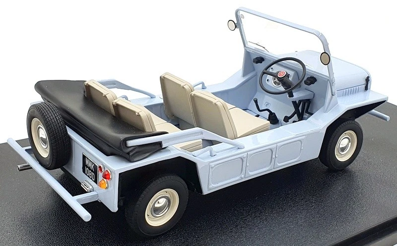 Cult Models resina escala 1/18 CML109-2 - Mini Moke 1965 - Azul - Imagem 2 de 4
