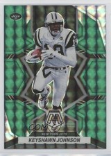 2022 Panini Mosaic Green Mosaic Prizm Keyshawn Johnson #155 06na