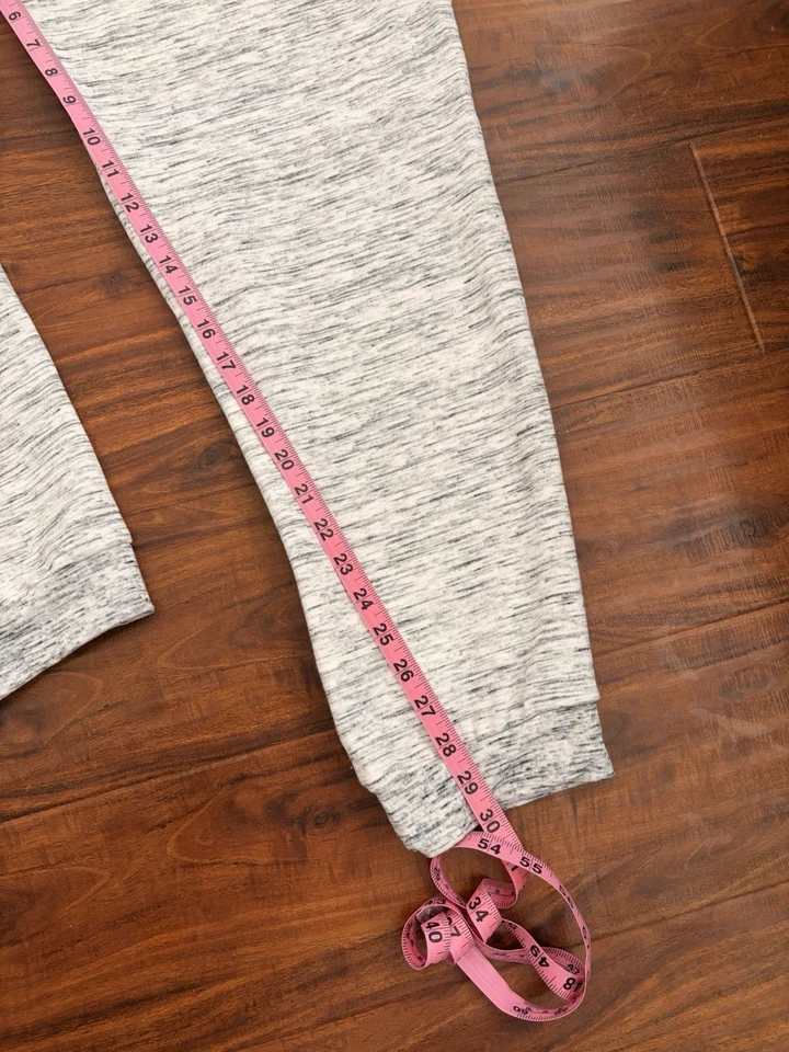 Pantalones de chándal Urban Pipeline para hombre grandes grises y blancos cintura elástica cordón nuevos con etiquetas Foto 4 de 4