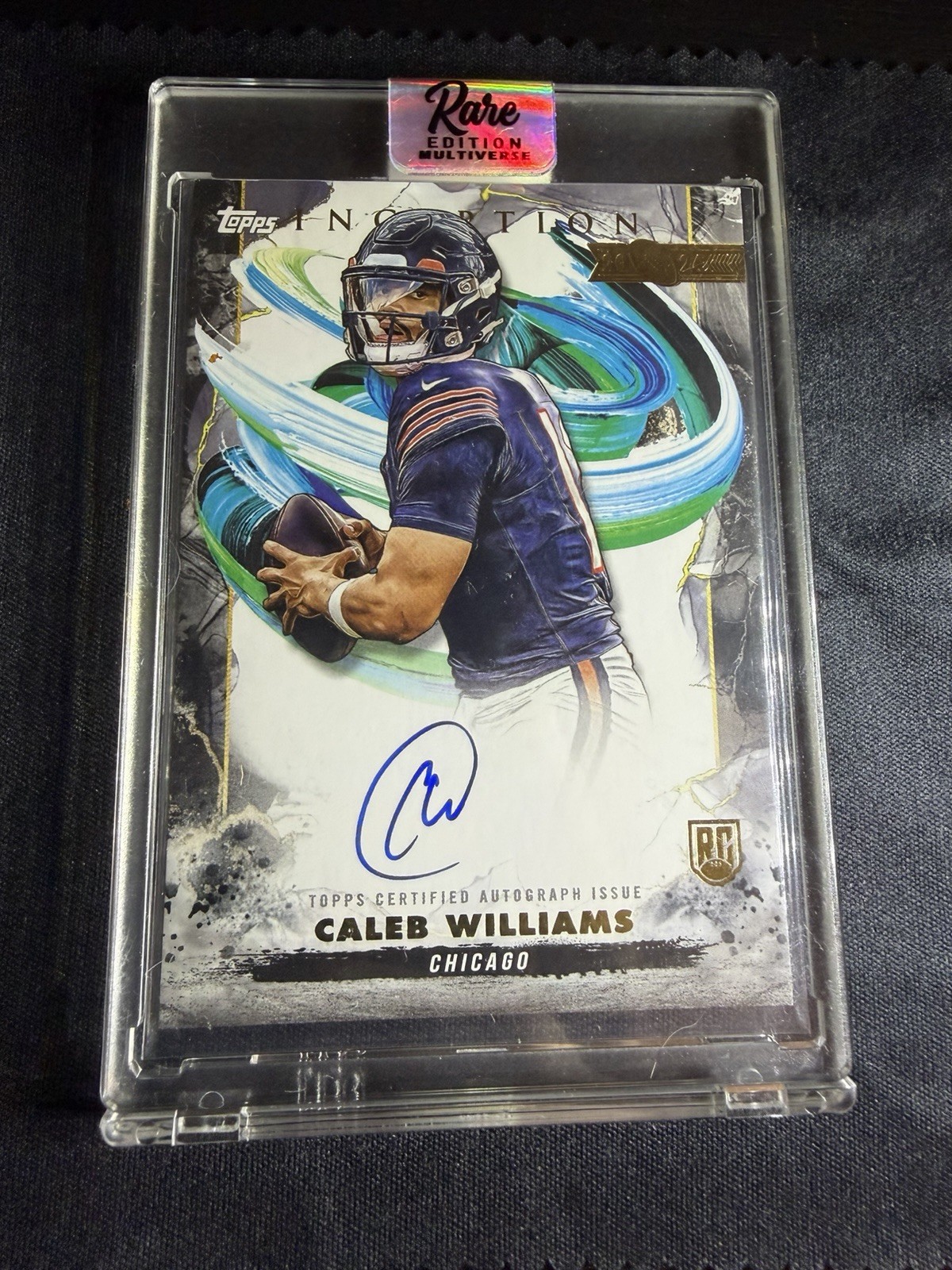 2024 Topps Inception - Rookie Autographs Caleb Williams #RA-CW (AU, RC)