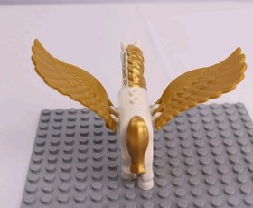Lego Elves Pegasus01 Golden Glow From 41078 Skyra's Mysterious Horse Only 