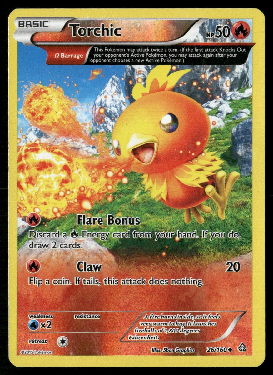 Torchic Pokémon TCG Cards for sale | eBay