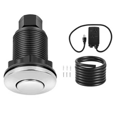 Garbage Disposal Air Switch Kit Dual Outlet Sink Top Waste Disposal Switch