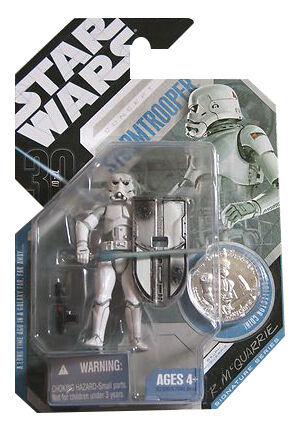 Stormtrooper with Collector Coin Action Figure for sale online Hasbro Star Wars Ralph McQuarrie Signature Series Concept