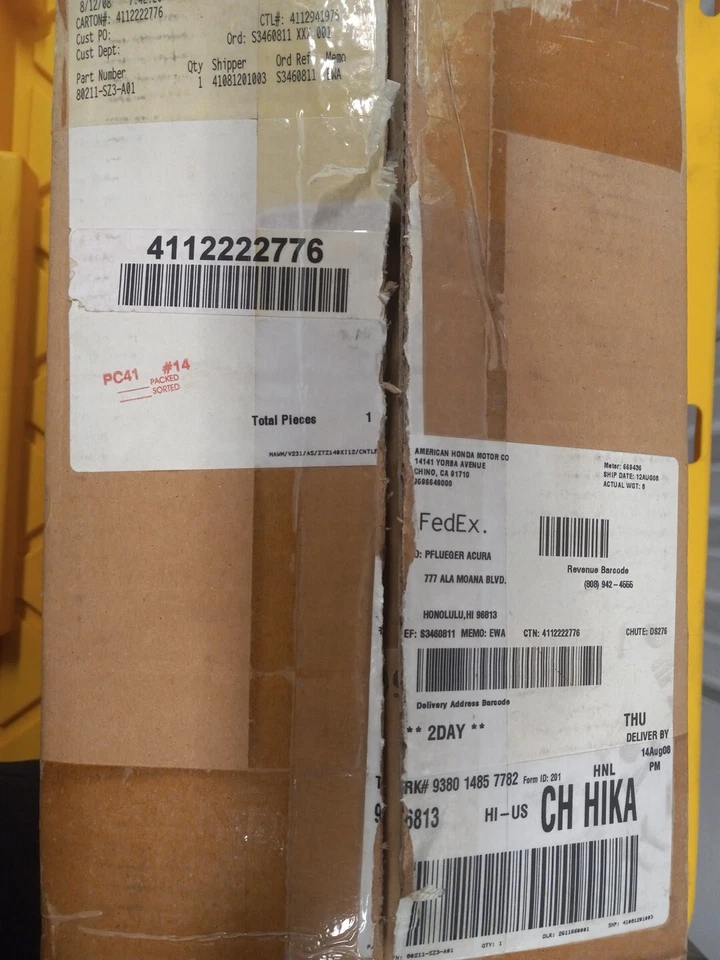 HONDA 80211-SZ3-A01 O.E EVAP CORE NUEVO EN CAJA 1996 A 2004 ACURA RL (NUEVO ANTIGUO... Foto 3 de 4