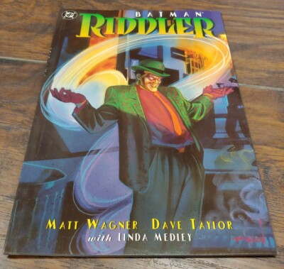 BATMAN RIDDLER # 1 ??? THE RIDDLE FACTORY 🏭 NM NEWSSTAND DC COMICS 1995 ...