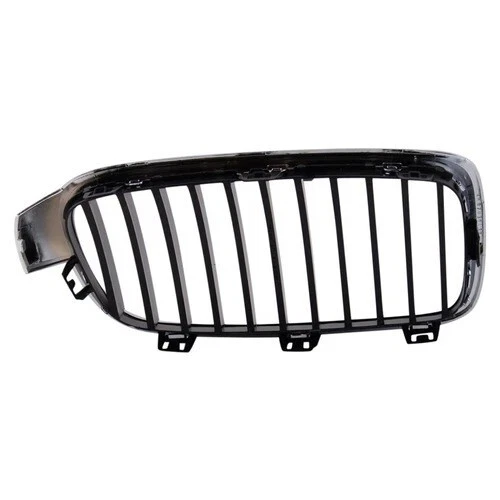 For 2012-2016 BMW 328I 335I ACTIVEHYBRID 3 Chrome Grille Set of 2 - Image 3 of 4