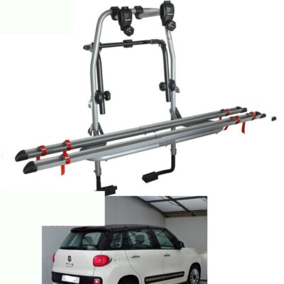 FAHRRADTRÄGER HINTEN 2 SCHIENEN FIAT 500L LOUNGE BJ 2016 FÜR 2 FAHRRÄDER HERREN DAMEN