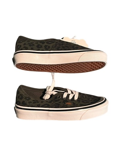 Vans Youth Sneakers Boy's Low Top Green Animal Print Lace Skate Size 3.5 NEW - Picture 8 of 10