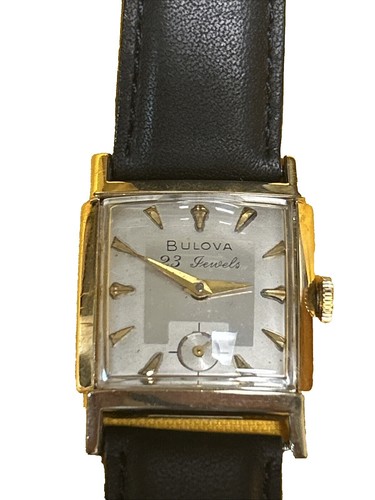 Vintage Bulova Watch Self Winding Gold Filled 30 Jewels