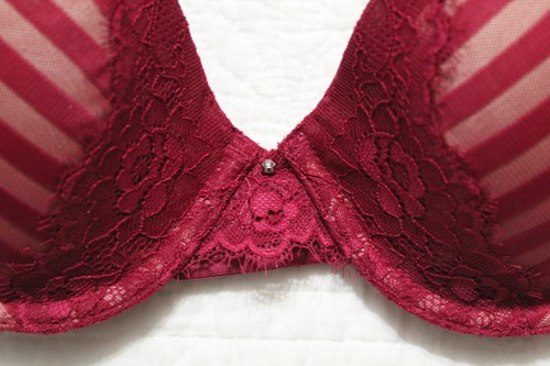 NEW WOMENS MAIDENFORM DEMI BRA STYLE 09415 BLUE OR RED 34 36 38 B C NWT $34 - Picture 10 of 22