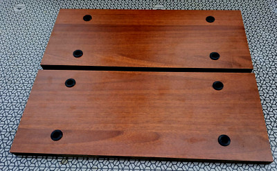 Für REVOX STUDER B77 Seitenteile MDF Matte side panel Tonbandmaschin Mahondesign