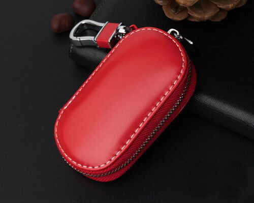 1 Stück Keyless Go Schutz Autoschlüssel Schutzhülle Tasche Leder Neu - Bild 16 von 17