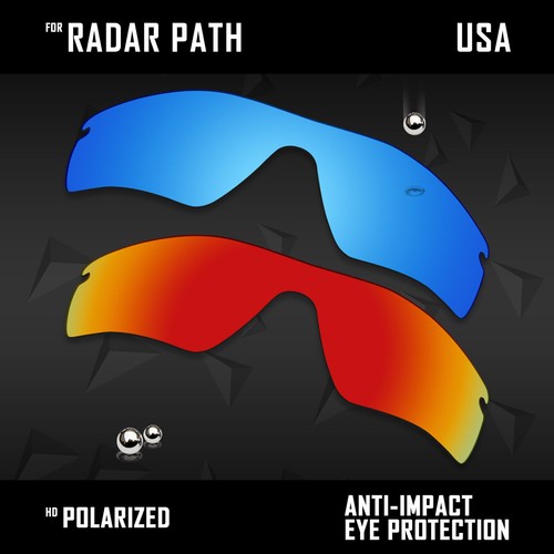 Anti Scratch Polarized Replacement Lenses for-Oakley Radar Path Options - Picture 23 of 42