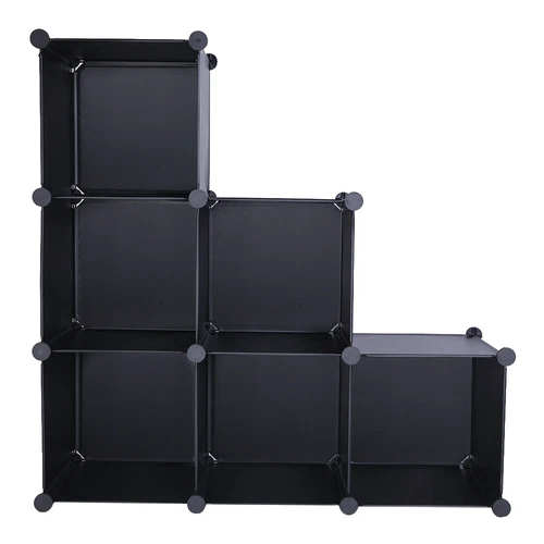 6-Cube Closet Organizer Storage Shelves Cubes Organizer DIY Closet Cabinet New - Picture 2 of 15