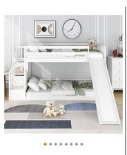 childrens bunk bed with slide