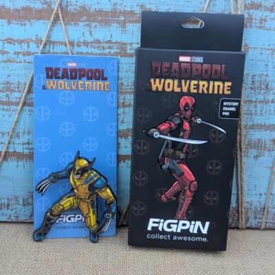 Wolverine Mystery Pin 2024 Disney Marvel Deadpool SDCC D23 Expo FiGPiN #1744