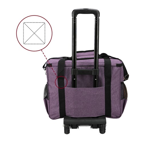 Sewing Machine Carrying Case - Waterproof Tote Bag with Padded Handle, Universal - Picture 6 of 13