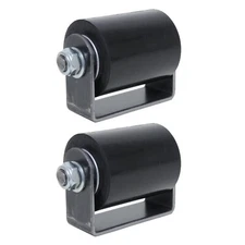 3" Top Guide Rubber Roller for Slide Rolling Gate Metal Door Wheel | Lot 2