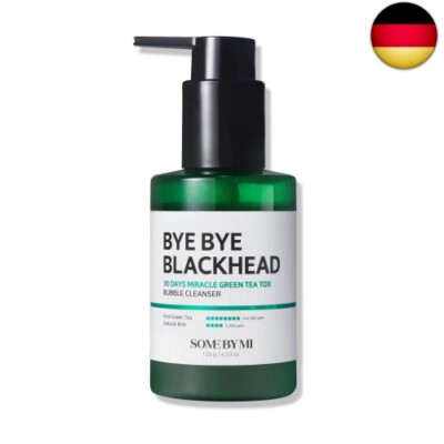 SOME BY MI Bye Bye Blackhead Miracle Green Tea Tox Bubble Cleanser