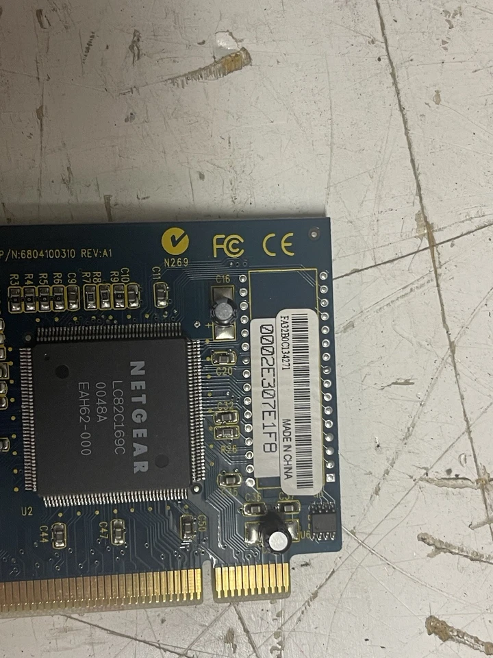 Tarjeta PCI Ethernet NetGear FA310 TX Rev D2 Foto 3 de 4