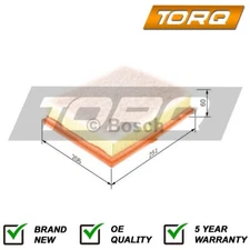 Air Filter Torq Fits Toyota Avensis Verso RAV4 Auris 1.6 D 2.0 + Other Models