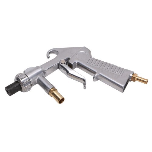 Sand Blasting Gun Sandblaster + 4 Ceramic Nozzles Kit for Sandblasting Polishing - Picture 3 of 11