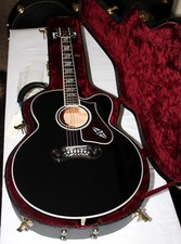 Gibson 2003 Ebony Gibson Custom Shop Super 200