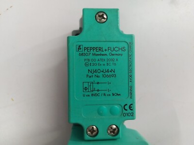 Pepperl+Fuchs NJ40+U4+N Inductive Sensor 8VDC 106693