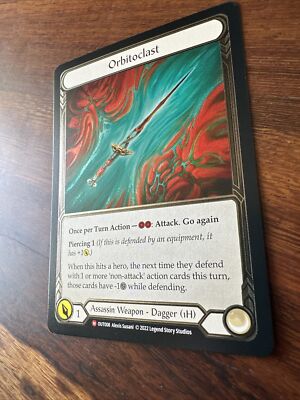 Flesh and Blood FAB Orbitoclast (OUT008) Near Mint Cold Foil