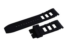 New Black Rubber Watch Strap Band For Invicta Signature II Russian Diver