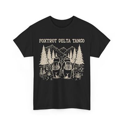 Resist Bear Shirt, Foxtrots Deltas Tangos Nature Lovers Women Men Funny T-shirt