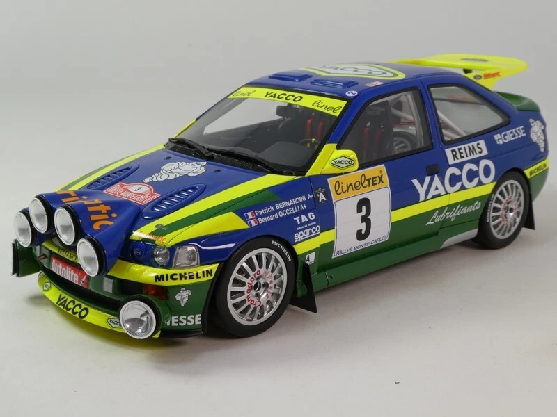 Ottomobile Ford Escort RS Cosworth #3 winner Rally Monte Carlo 1996 1/18 OT1028 - Immagine 2 di 3