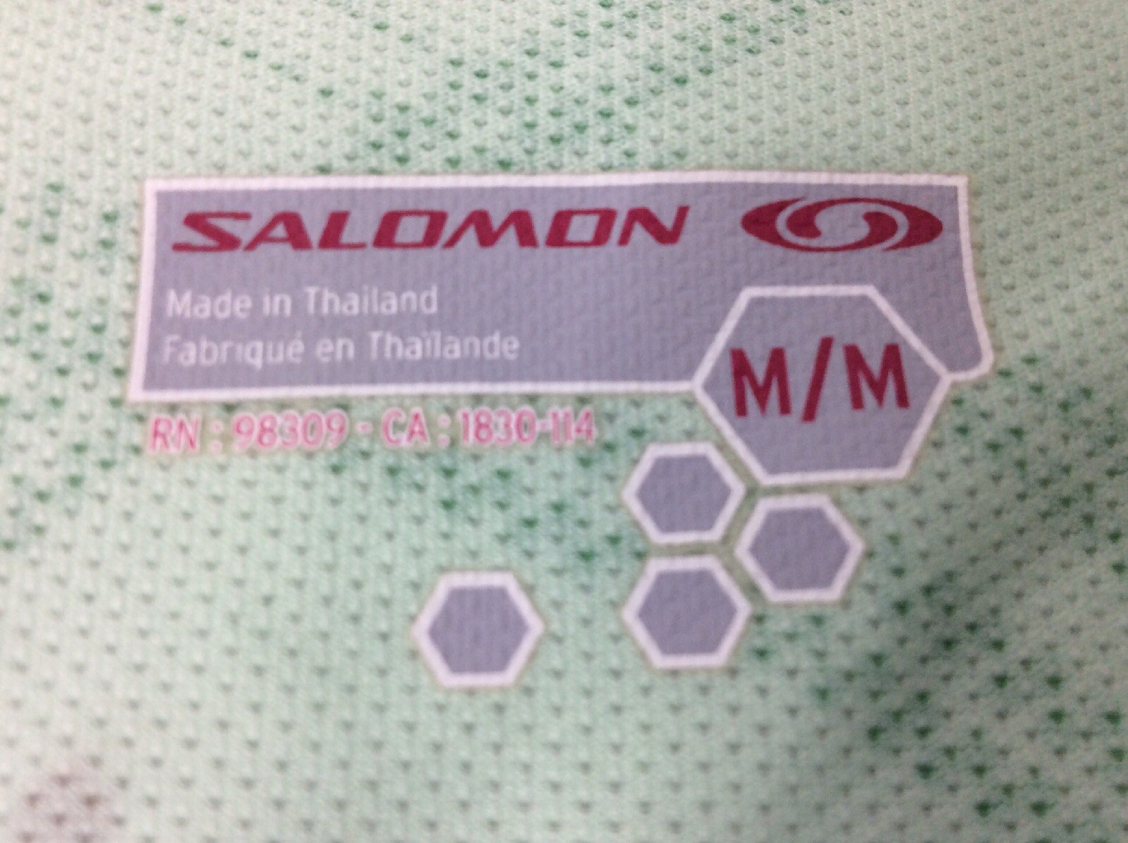 Camicia da corsa Salomon verde primavera statica donna media manica corta 1 4 zip usata in ottime condizioni