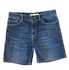 Girls Levi  s 505 denim shorts 18Reg 29W  Women  s 6/8. Inseam 6  