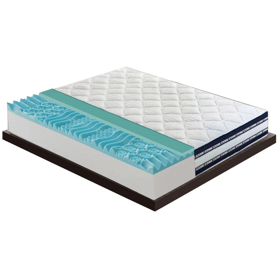 Memory Foam Matratze erfrischendem Gel und 9 differenzierten Zonen - 27 cm Hoch - Bild 3 von 4