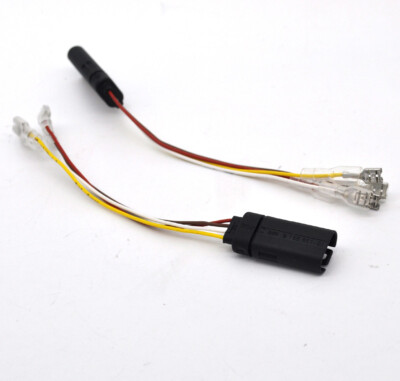 1/5/10 Pièces 2 4 Broches Pour Poignée De Porte BMW Modifiée Connecteur Noir Prise Rétroviseur Prise Chauffante GT528i GT53 Faisceau De Câbles