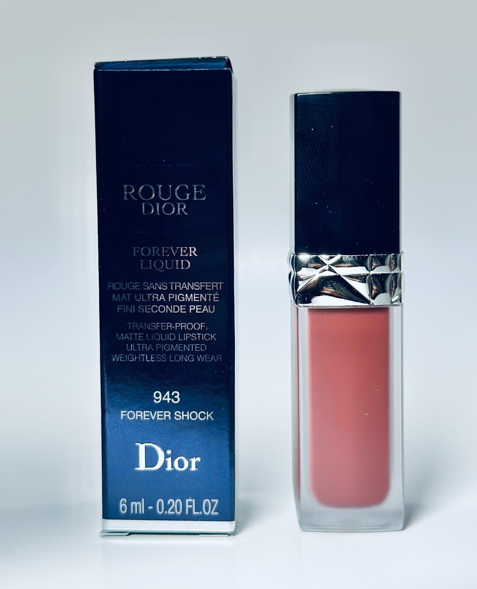 Rouge Dior Forever Matte Liquid Lipstick #943 Forever Shock
