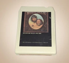 Waylon Jennings And Willie Nelson - Waylon And Willie  8-track -New pads /splice