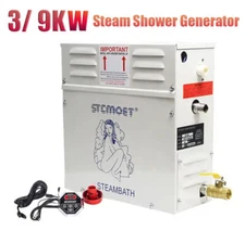 Powerful Commercial Steam Generator 3-9kw Steam Bath Generator with Fast Steam
