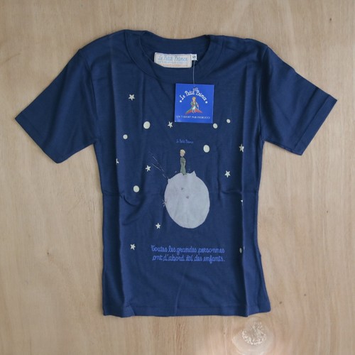 T-shirt Fiorucci Vintage 1993 - Le Petit Prince Saint-Exupéry - Taille XXS Homme - Neuf Avec étiquettes