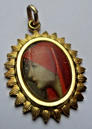 RARE ANCIENNE MÉDAILLE religieuse pendentif D2,2 ref #72 EUR 12,00